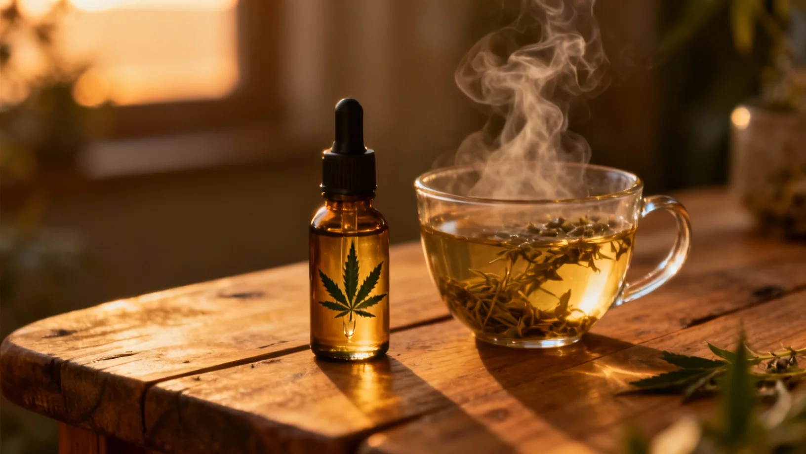 CBD et tisane : soutenir l'immunite par le sommeil Huile de CBD et tisane pour le sommeil et l’immunite